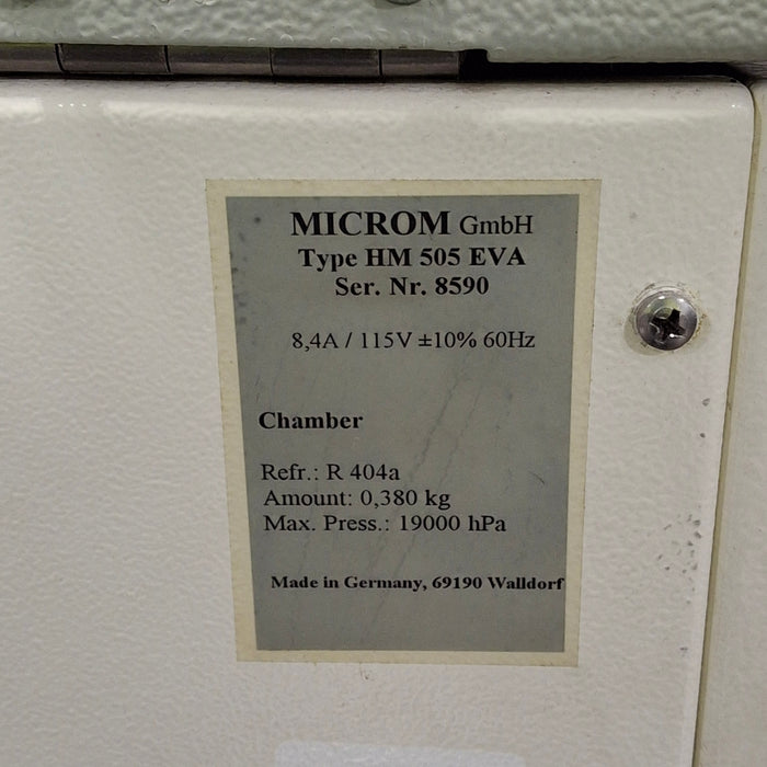 Thermo Scientific Microm HM 505 E Cryostat Histology Pathology Lab