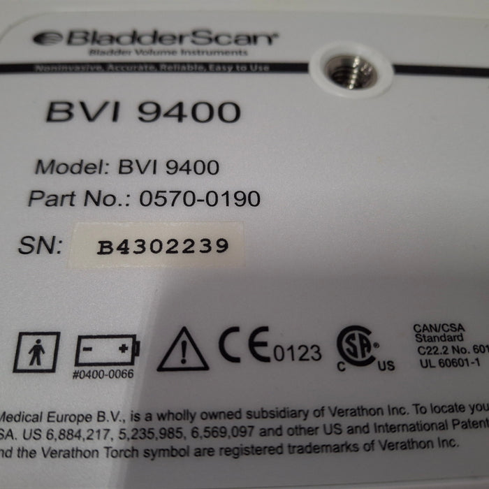 Verathon Medical, Inc Verathon Medical, Inc BVI 9400 Bladderscan Surgical Equipment reLink Medical