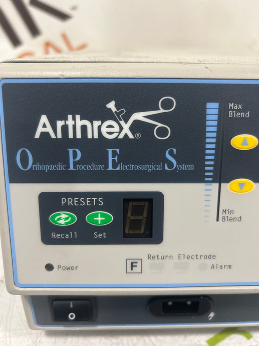Arthrex Arthrex OPES AR-9600 Electrosurgical Unit Electrosurgical Units reLink Medical
