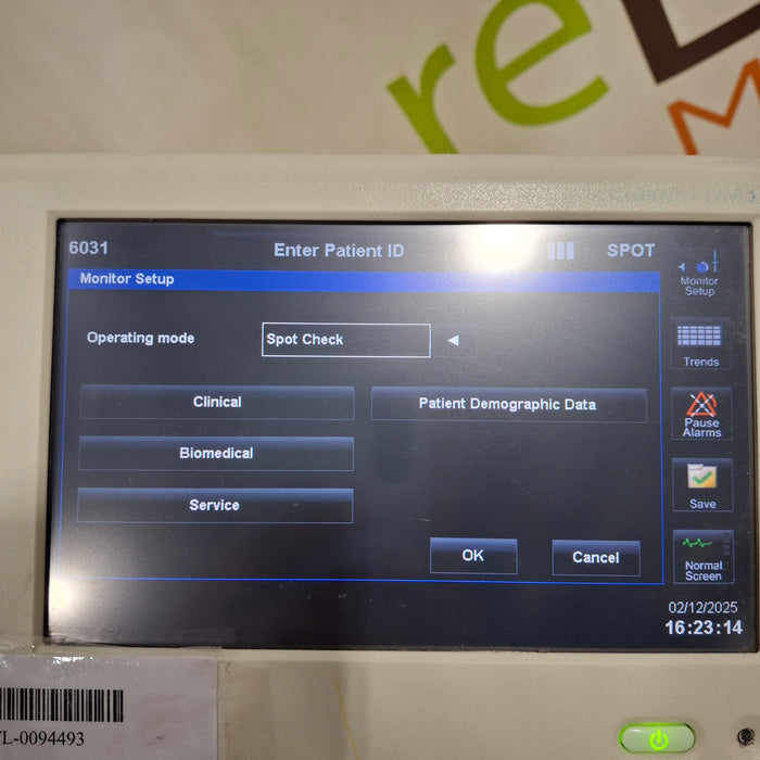Spacelabs Healthcare Ultraview DM3 Vital Signs Monitor