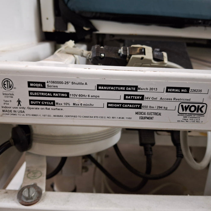 SizeWise SizeWise 41060000-25" Shuttle A Series Stretcher Chair Beds & Stretchers reLink Medical