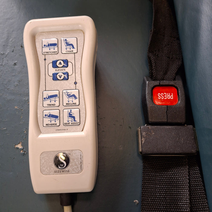 SizeWise SizeWise 41060000-25" Shuttle A Series Stretcher Chair Beds & Stretchers reLink Medical