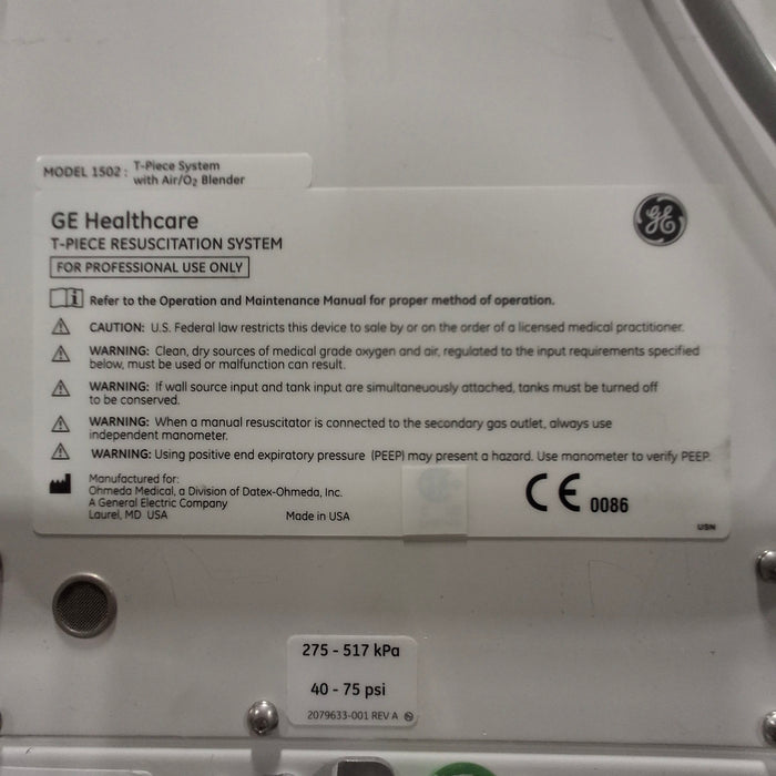 GE Healthcare Panda IRES Infant Warmer