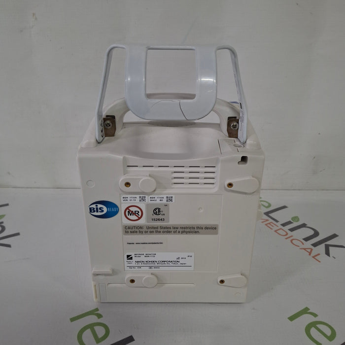 Nihon Kohden BSM-1733 Life Scope PT Transport Patient Monitor