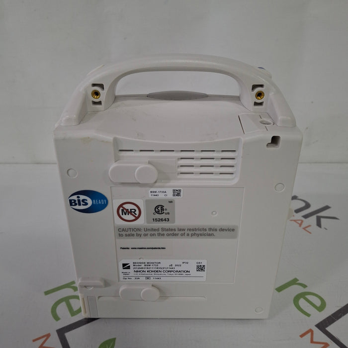 Nihon Kohden BSM-1733 Life Scope PT Transport Patient Monitor