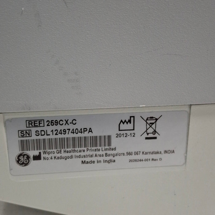 GE Healthcare GE Healthcare Corometrics 250cx Series Model 259cx-c Fetal Monitor Patient Monitors reLink Medical