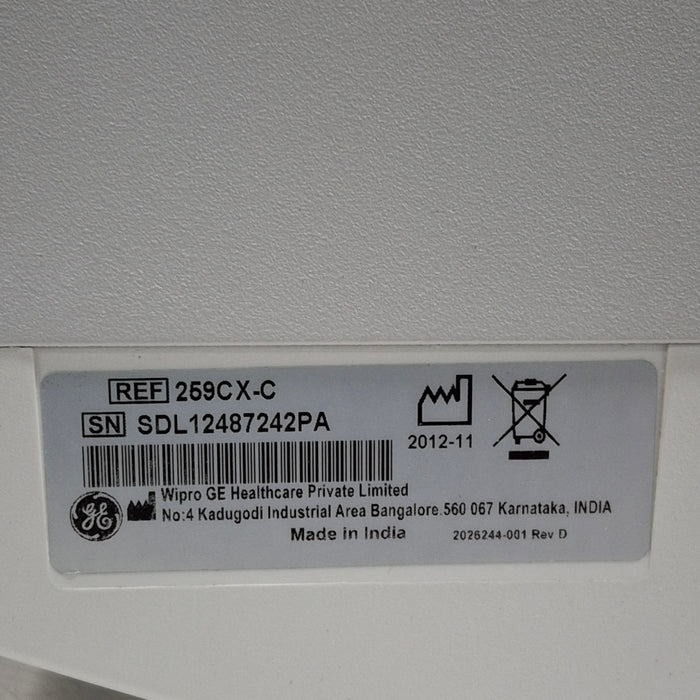 GE Healthcare GE Healthcare Corometrics 250cx Series Model 259cx-c Fetal Monitor Patient Monitors reLink Medical