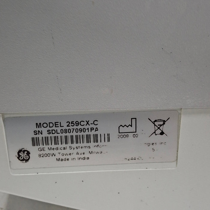 GE Healthcare GE Healthcare Corometrics 250cx Series Model 259cx-c Fetal Monitor Patient Monitors reLink Medical