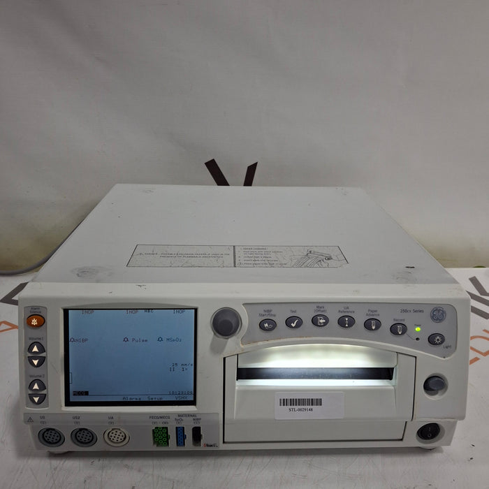 GE Healthcare GE Healthcare Corometrics 250cx Series Model 259cx-c Fetal Monitor Patient Monitors reLink Medical