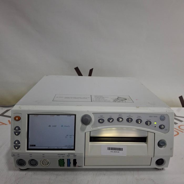GE Healthcare GE Healthcare Corometrics 250cx Series Model 259cx-c Fetal Monitor Patient Monitors reLink Medical