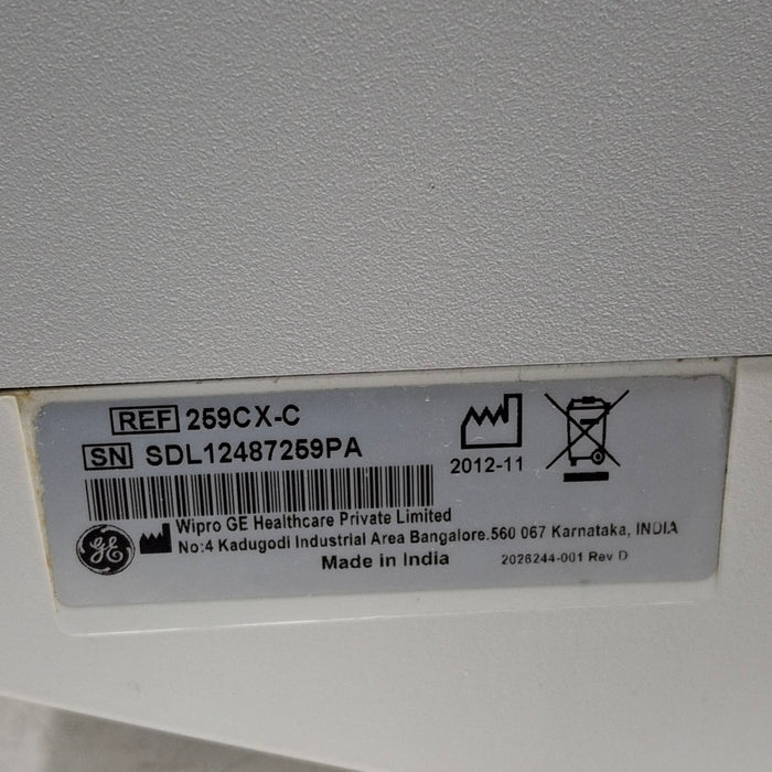 GE Healthcare GE Healthcare Corometrics 250cx Series Model 259cx-c Fetal Monitor Patient Monitors reLink Medical