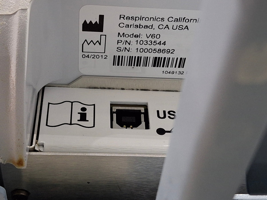 Philips Philips Respironics V60 BiPAP Ventilator Respiratory reLink Medical