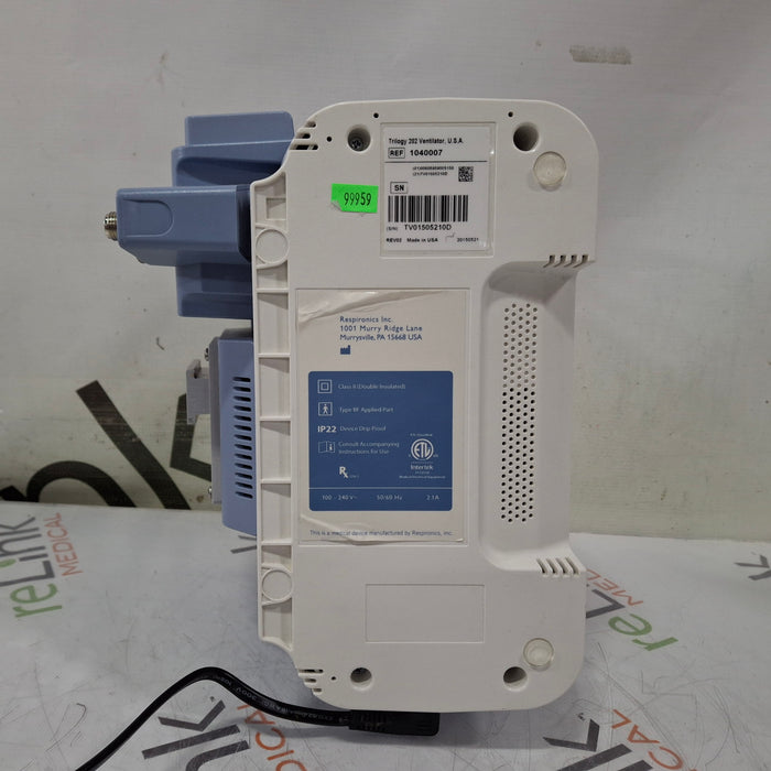 Respironics Trilogy 202 Ventilator