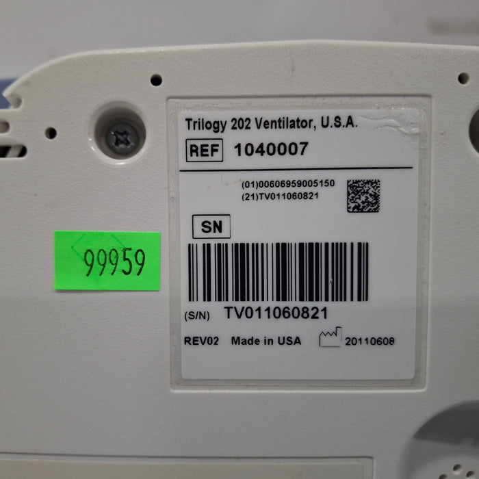 Respironics Trilogy 202 Ventilator