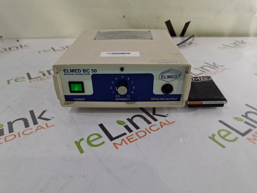 Elmed Incorporated Elmed Incorporated BC 50 Type 5356 Bipolar Coagulator Electrosurgical Units reLink Medical