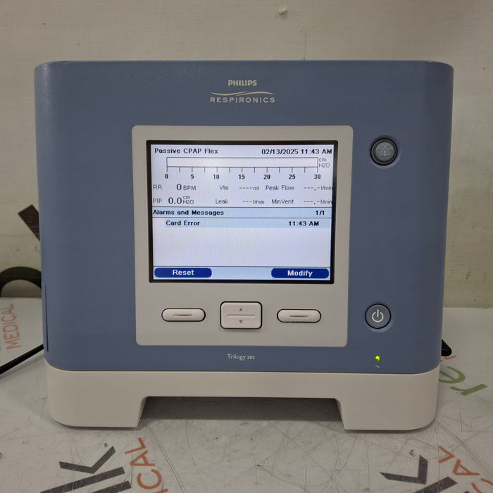 Respironics Trilogy 202 Ventilator