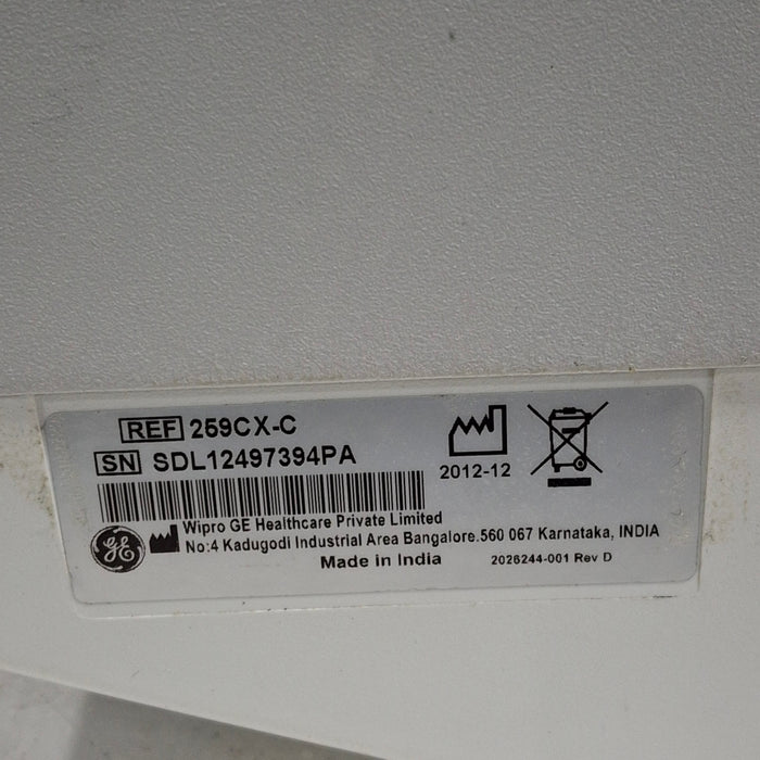 GE Healthcare GE Healthcare Corometrics 250cx Series Model 259cx-c Fetal Monitor Patient Monitors reLink Medical