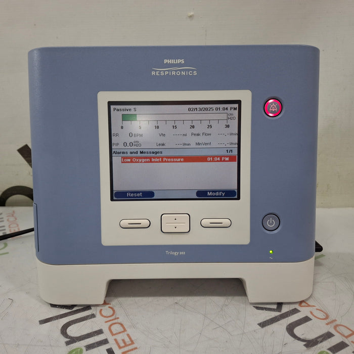 Respironics Trilogy 202 Ventilator