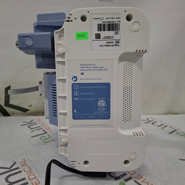 Respironics Trilogy 202 Ventilator