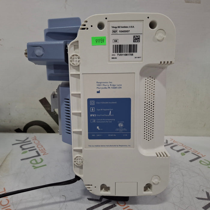 Respironics Trilogy 202 Ventilator