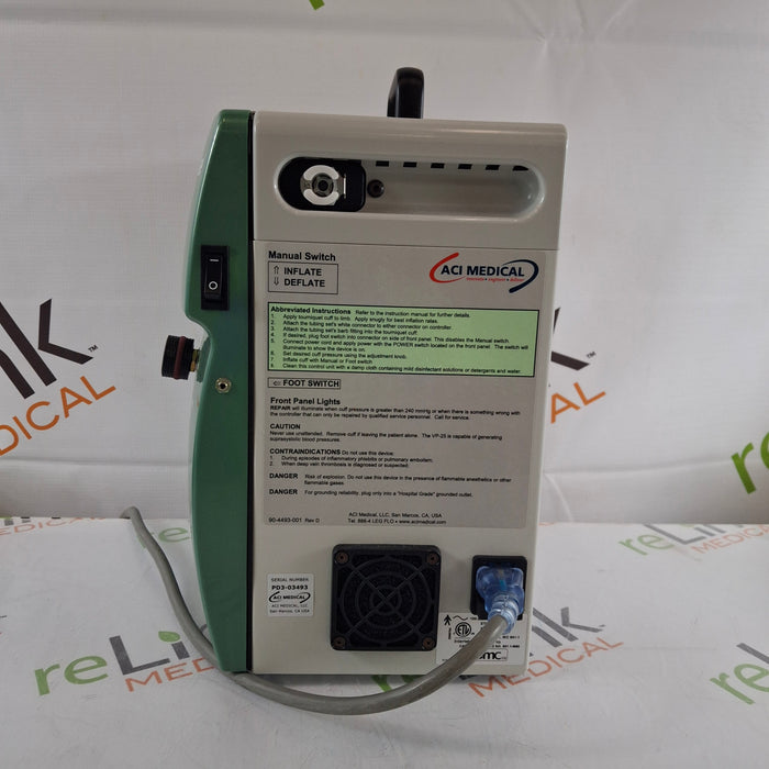 ACI Medical ACI Medical VenaPulse Model VP-25 Rapid Cuff Inflator/Deflator Surgical Equipment reLink Medical