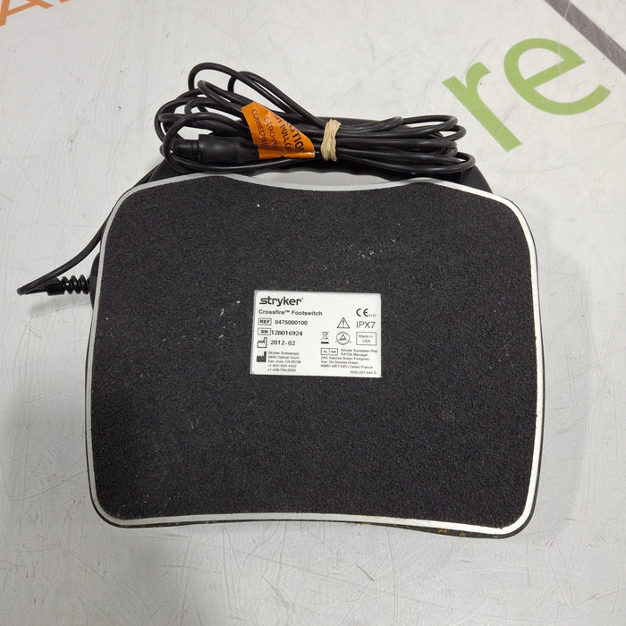 Stryker Stryker Crossfire Footswitch Surgical Equipment reLink Medical