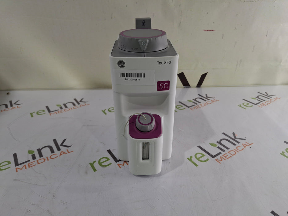 Datex-Ohmeda Datex-Ohmeda Tec 850 Isoflurane Vaporizer Anesthesia reLink Medical