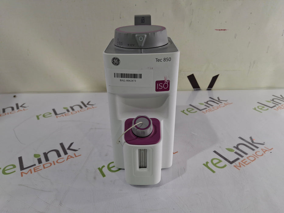 Datex-Ohmeda Datex-Ohmeda Tec 850 Isoflurane Vaporizer Anesthesia reLink Medical