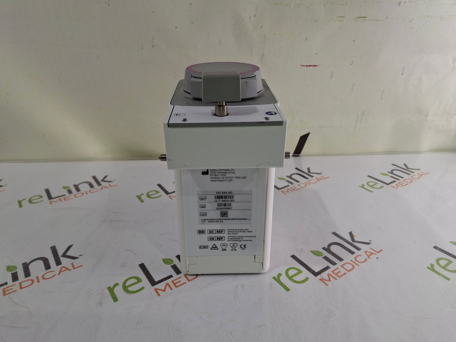 Datex-Ohmeda Datex-Ohmeda Tec 850 Isoflurane Vaporizer Anesthesia reLink Medical