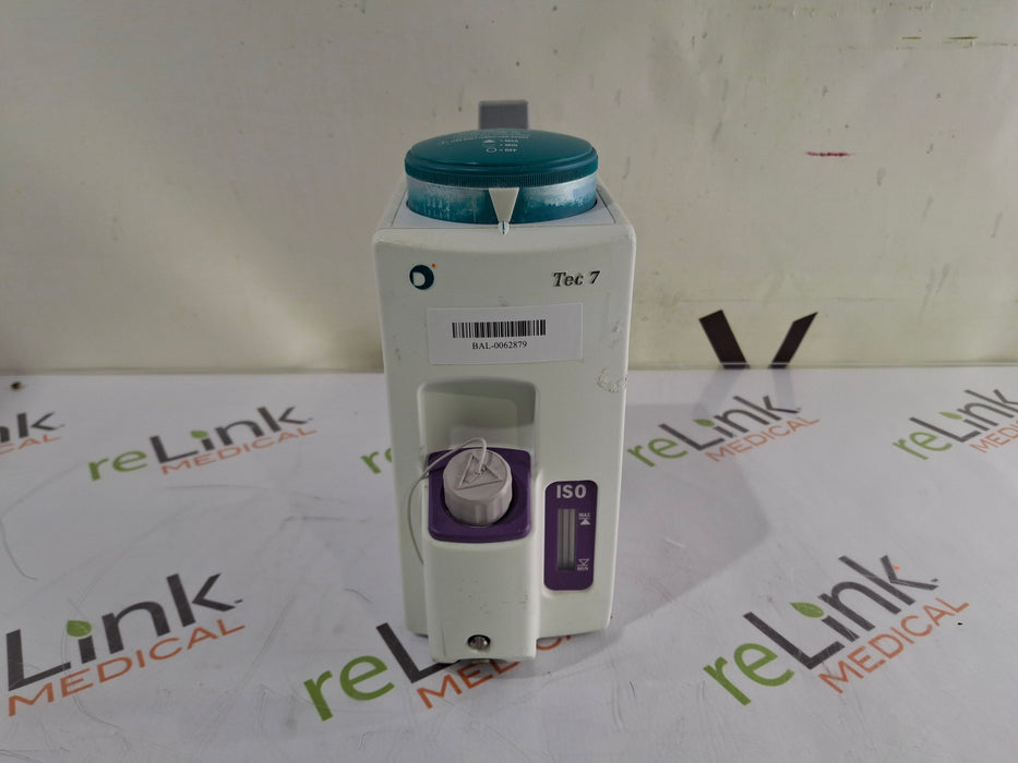 Datex-Ohmeda Datex-Ohmeda Tec 7 Isoflurane Vaporizer Anesthesia reLink Medical