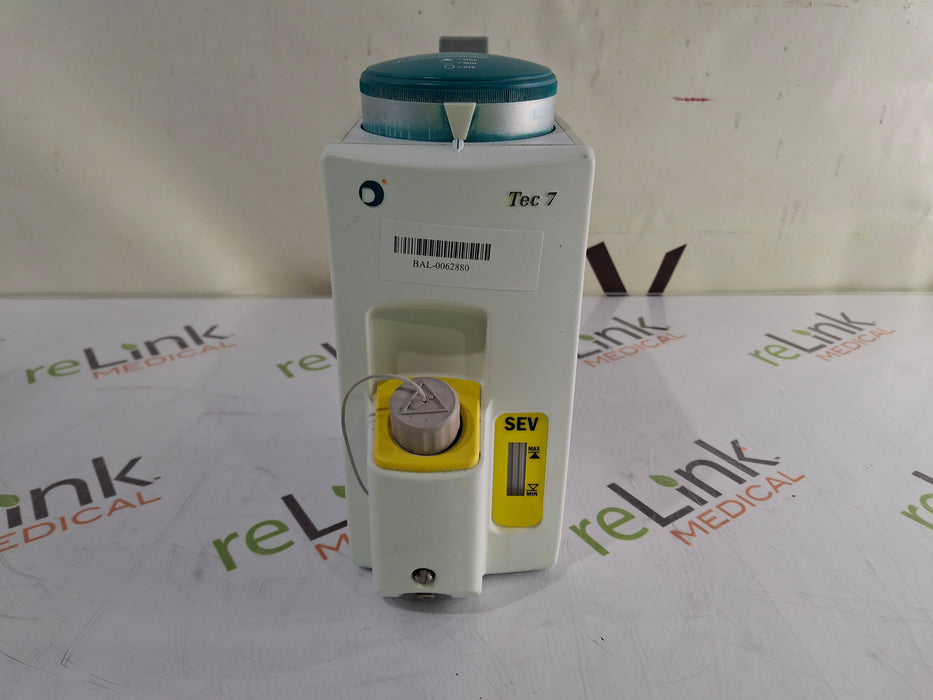 Datex-Ohmeda Tec 7 Sevoflurane Vaporizer