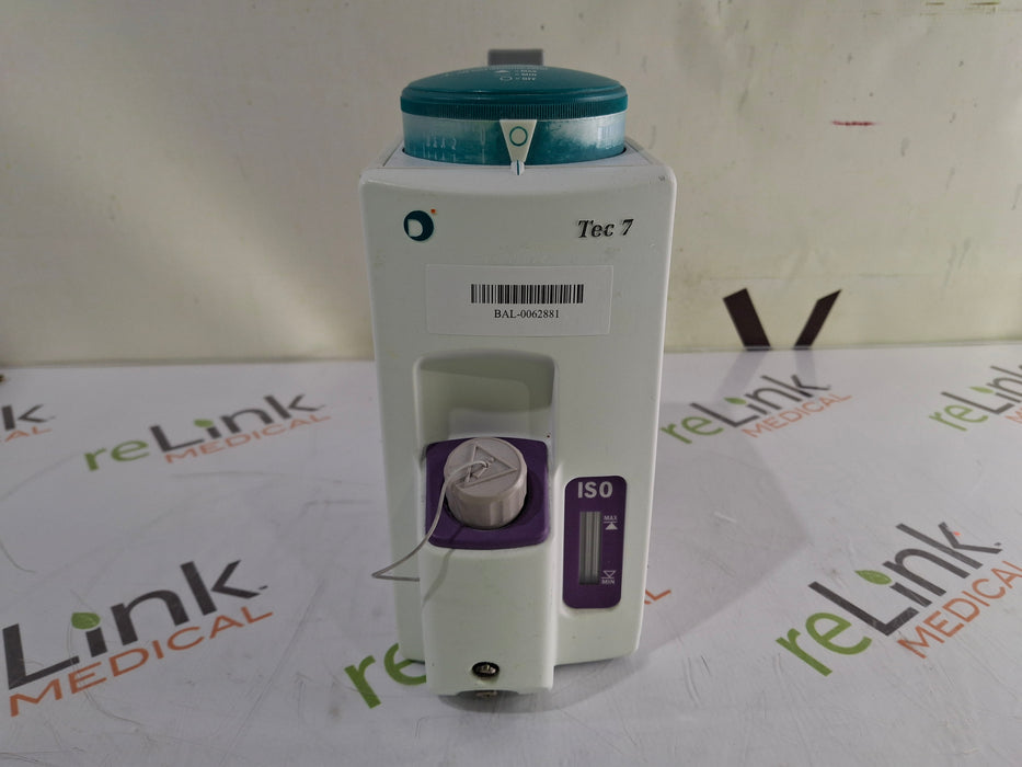 Datex-Ohmeda Tec 7 Isoflurane Vaporizer