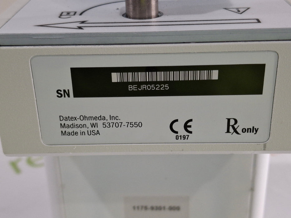 Datex-Ohmeda Datex-Ohmeda Tec 7 Sevoflurane Vaporizer Anesthesia reLink Medical