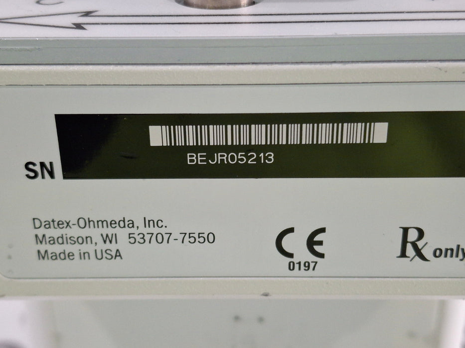 Datex-Ohmeda Tec 7 Sevoflurane Vaporizer