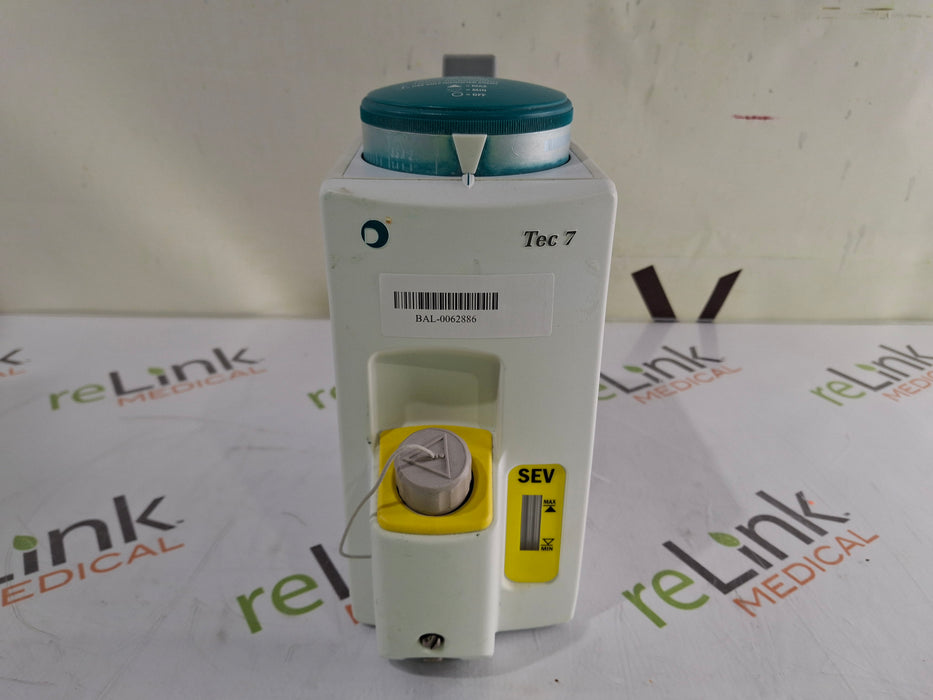 Datex-Ohmeda Tec 7 Sevoflurane Vaporizer