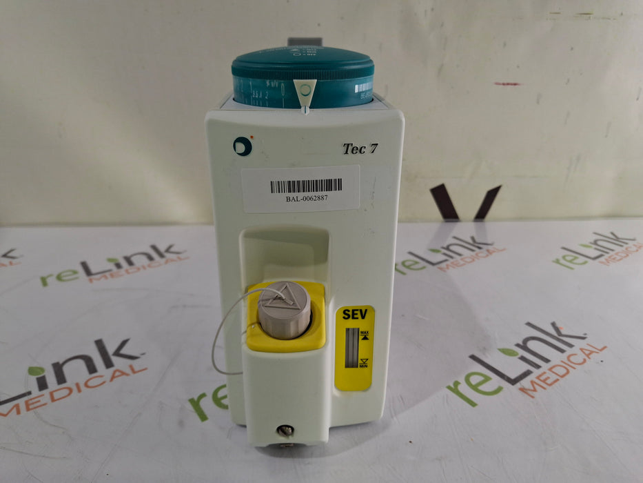 Datex-Ohmeda Tec 7 Sevoflurane Vaporizer