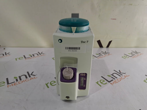 Datex-Ohmeda Datex-Ohmeda Tec 7 Isoflurane Vaporizer Anesthesia reLink Medical