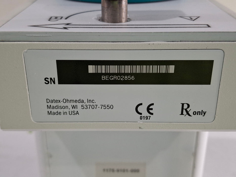 Datex-Ohmeda Datex-Ohmeda Tec 7 Isoflurane Vaporizer Anesthesia reLink Medical