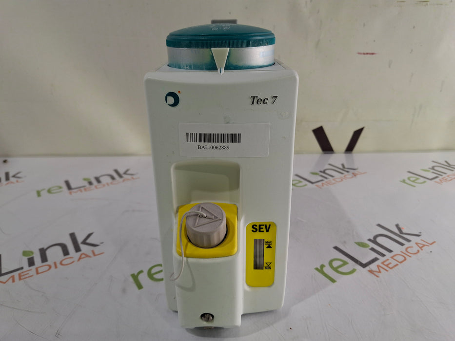 Datex-Ohmeda Tec 7 Sevoflurane Vaporizer