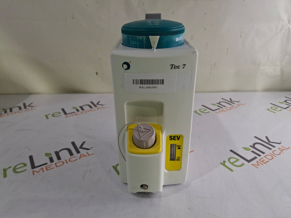 Datex-Ohmeda Tec 7 Sevoflurane Vaporizer