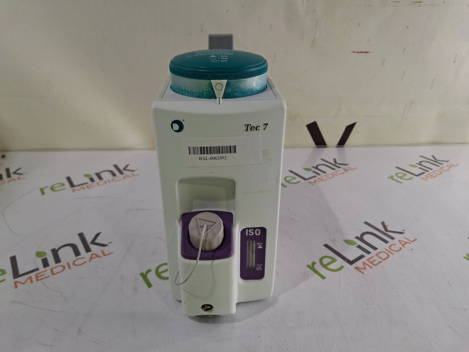 Datex-Ohmeda Tec 7 Isoflurane Vaporizer