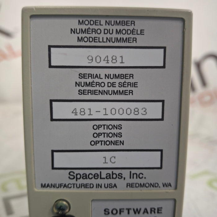 Spacelabs Healthcare 90481 Module