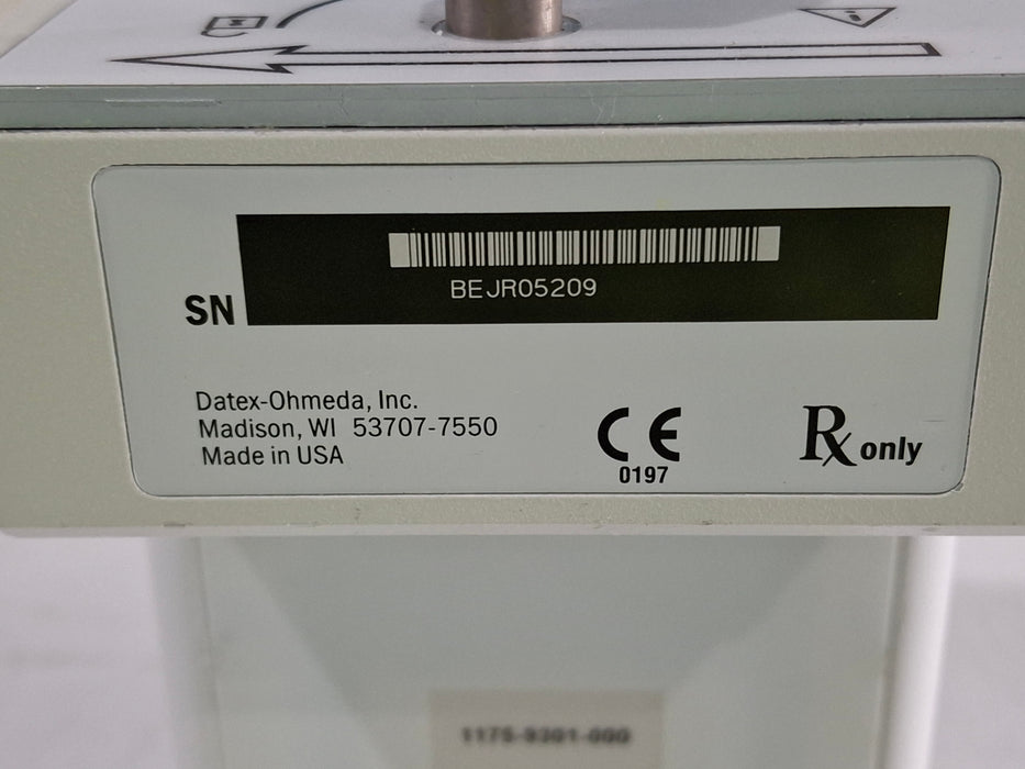 Datex-Ohmeda Datex-Ohmeda Tec 7 Sevoflurane Vaporizer Anesthesia reLink Medical