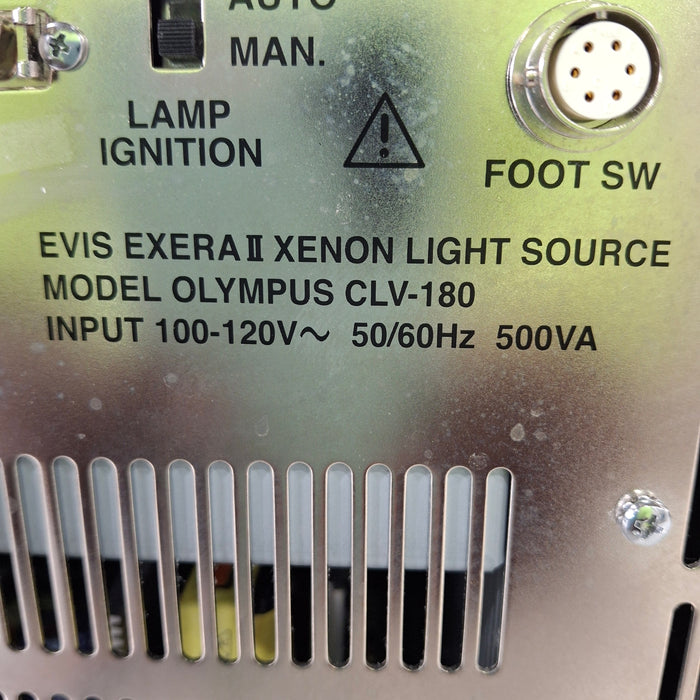 Olympus Olympus CLV-180 Light Source Flexible Endoscopy reLink Medical