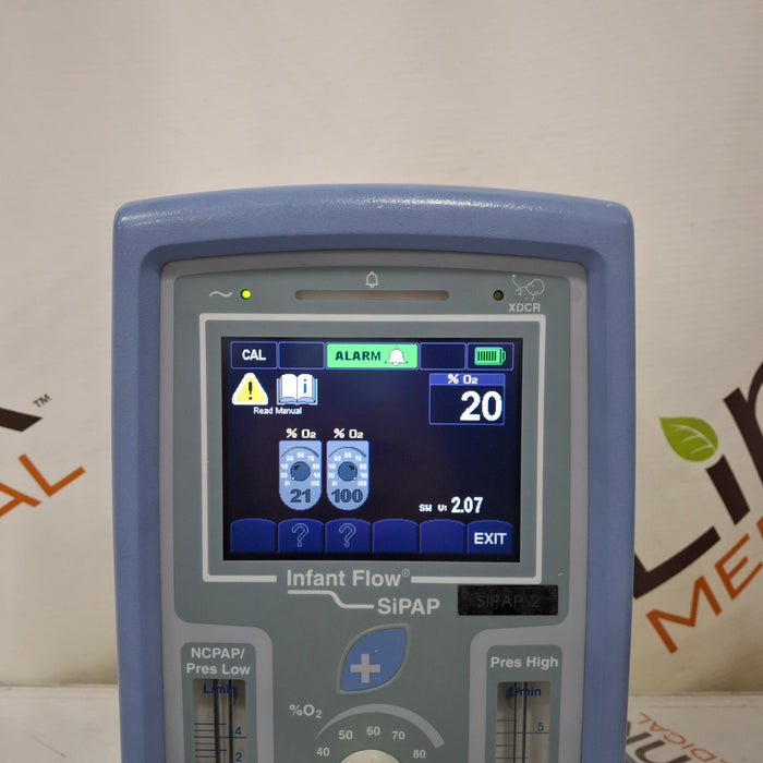 Viasys Healthcare Viasys Healthcare Infant Flow SiPAP Ventilator Respiratory reLink Medical