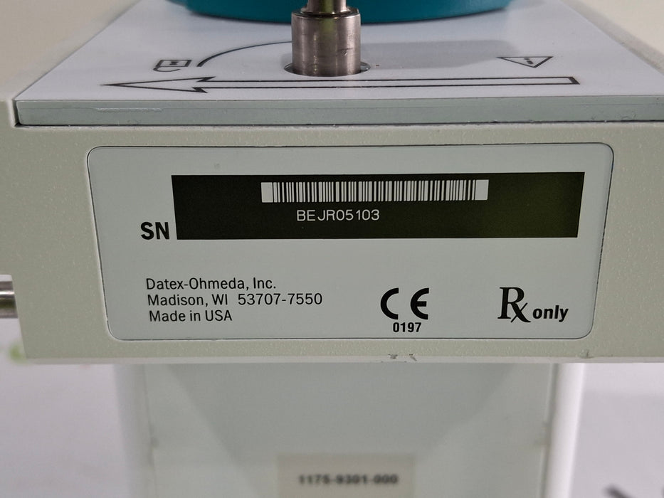 Datex-Ohmeda Tec 7 Sevoflurane Vaporizer