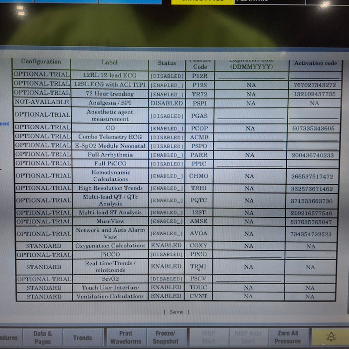 GE Healthcare Carescape B650 Patient Monitor
