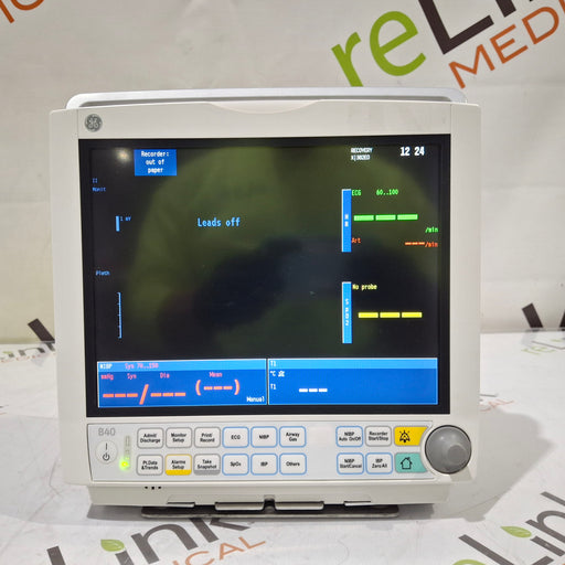 GE Healthcare GE Healthcare B40 Patient Monitor Patient Monitors reLink Medical