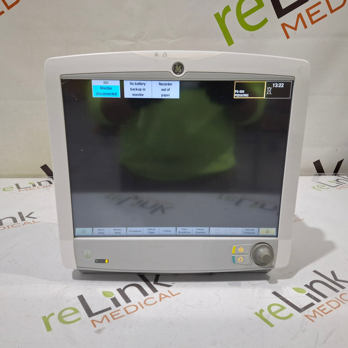 GE Healthcare Carescape B650 Critical Care Patient Monitor