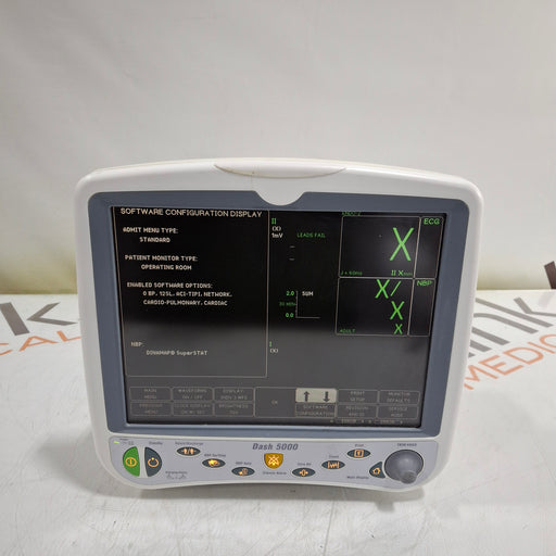 GE Healthcare GE Healthcare Dash 5000 - Masimo SpO2 Patient Monitor Patient Monitors reLink Medical